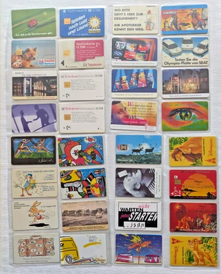Telefonkarten Sammlung ca. 60 Stück Deutschland und etwas Ausland - Bild 1 von 2