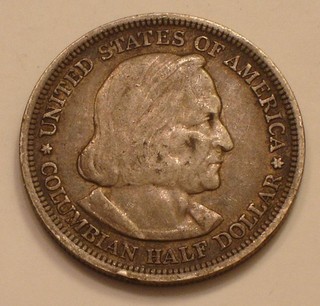 1893 COLUMBIAN EXPO Commemorative Half Dollar
