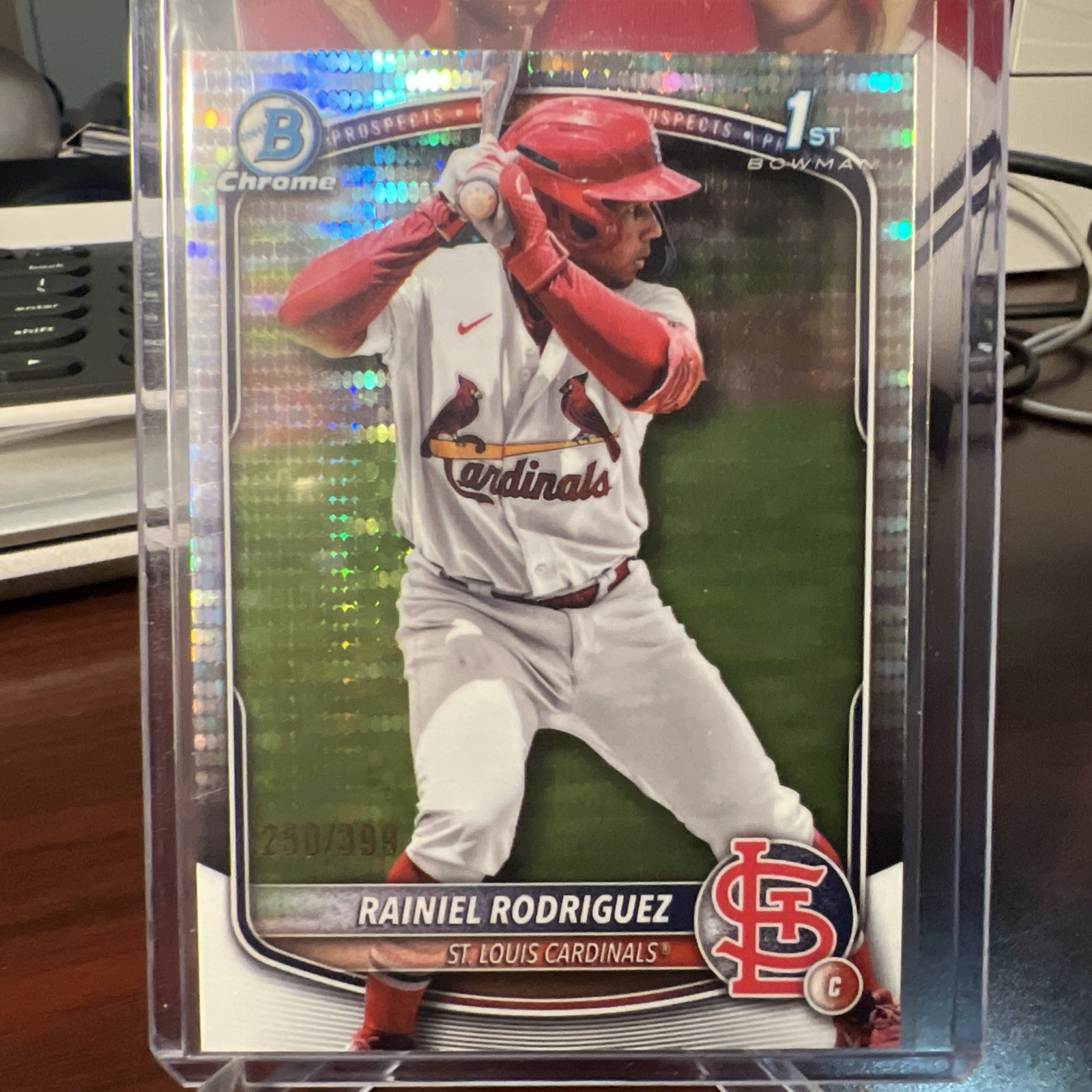 2025 Bowman Chrome - Prospects Rainiel Rodriguez, #BCP-200 Pulsar Ref. 399 (RC)
