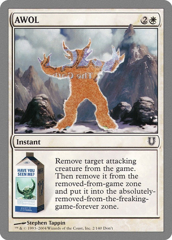 LP - AWOL UNH - 2 Unhinged