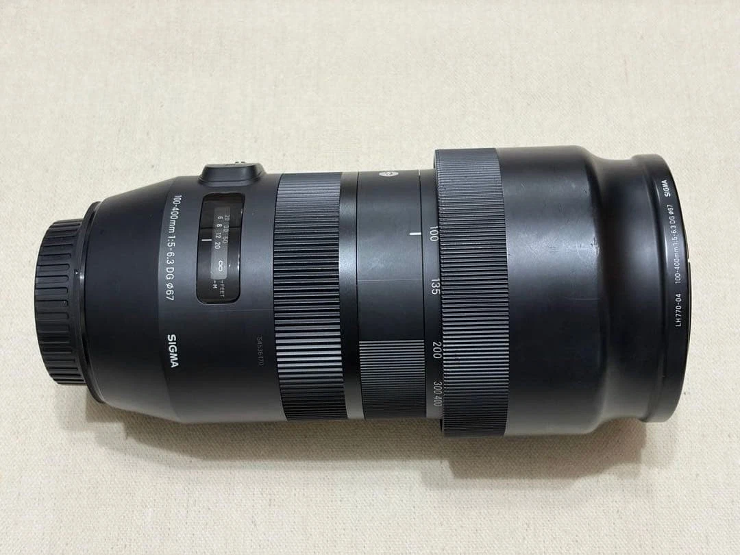 Sigma Canon EF 100-400mm Focal Camera Lenses for sale | eBay