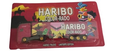 HARIBO LKW Color-Rado Modellfahrzeug Spielzeug Truck Rot 3cm x 20cm