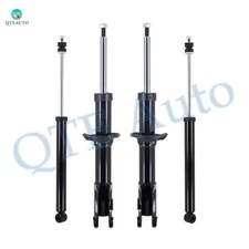 Set 4 Front Suspension Strut-Rear Shock Absorber For 2014 2015 Mitsubishi Mirage