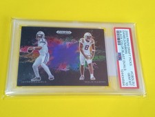 2024 Prizm Draft  Jayden Daniels/Malik Nabers Black Color Blast Duals Pop 12