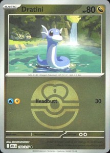 Dratini Love Ball 150/217 Ascended Heroes Reverse Holo