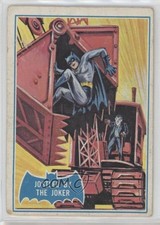 1966 Topps Batman B Series (Blue Bat Logo) Puzzle Back Jostled By The Joker 11bd