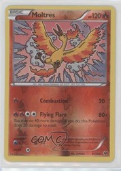 Moltres 9/124 Fates Collide Reverse Holo