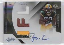 2011 Absolute Memorabilia Spectrum NFL Prime Signatures 4/25 Alex Green Auto 0s3