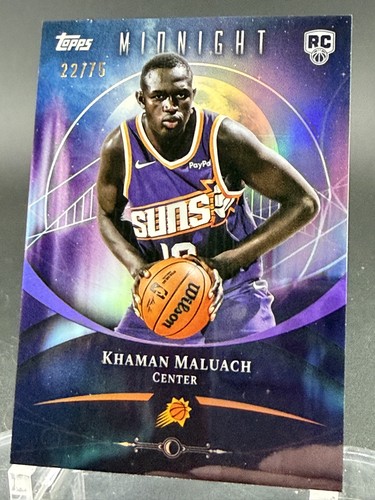 2025-26 Topps Midnight - Khaman Maluach #70 Dusk /75 (RC)