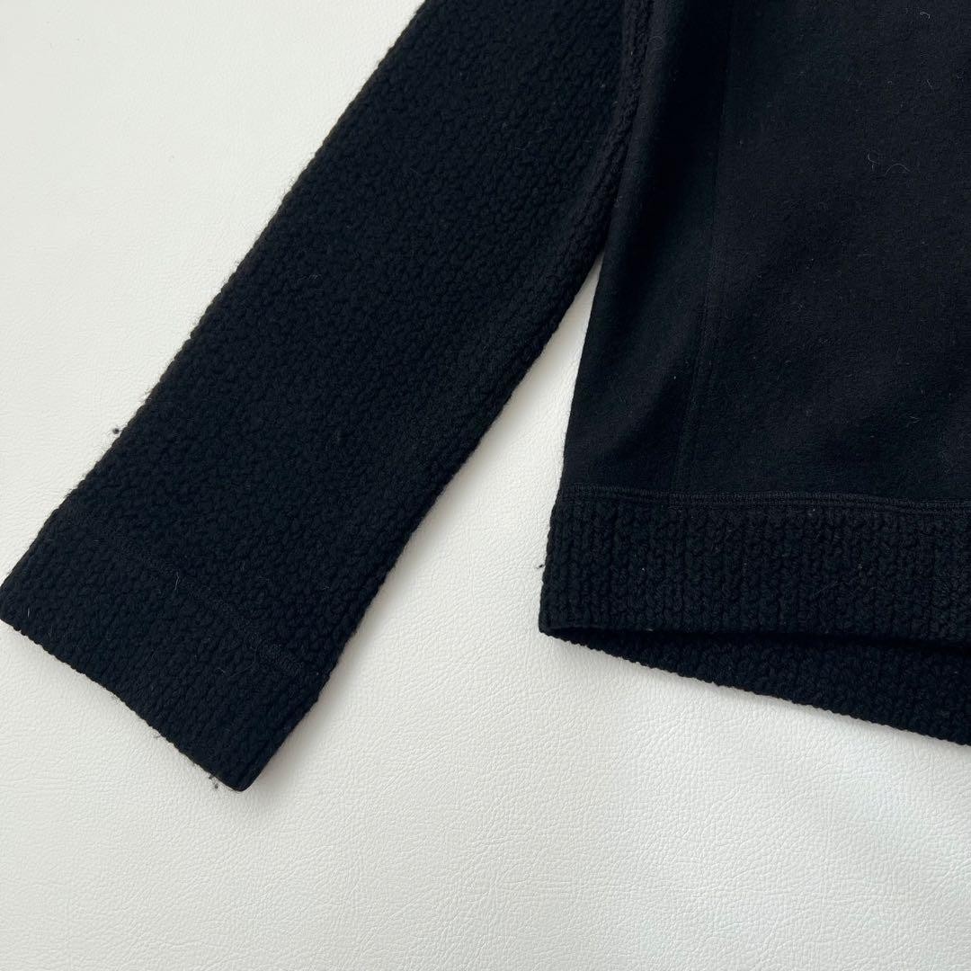 Burberry Knit Jacket Outerwear Blouson Black 100% Wool Size 38 For Women thumbnail 10