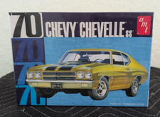 AMT11431M 1970 CHEVROLET CHEVELLE SS 454 MODEL KIT AMT 1/25 SCALE SEALED. NIB!!