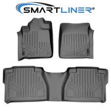 Smartliner All Weather Custom Fit Floor Mats Liner For Tundra Double Cabgray
