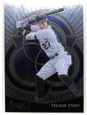 2021 Panini Select Trevor Story Phenomenon insert card Rockies