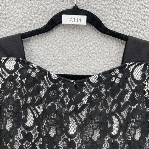 D Signed COCO Dress Girls Large Black Vanilla Lace Bodice Ruffled Skirt Festival - Picture 12 of 12