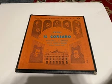 Giuseppe Verdi-Il Corsaro Robin Hood Opera RHR-501 Vinyl 12'' Box Set