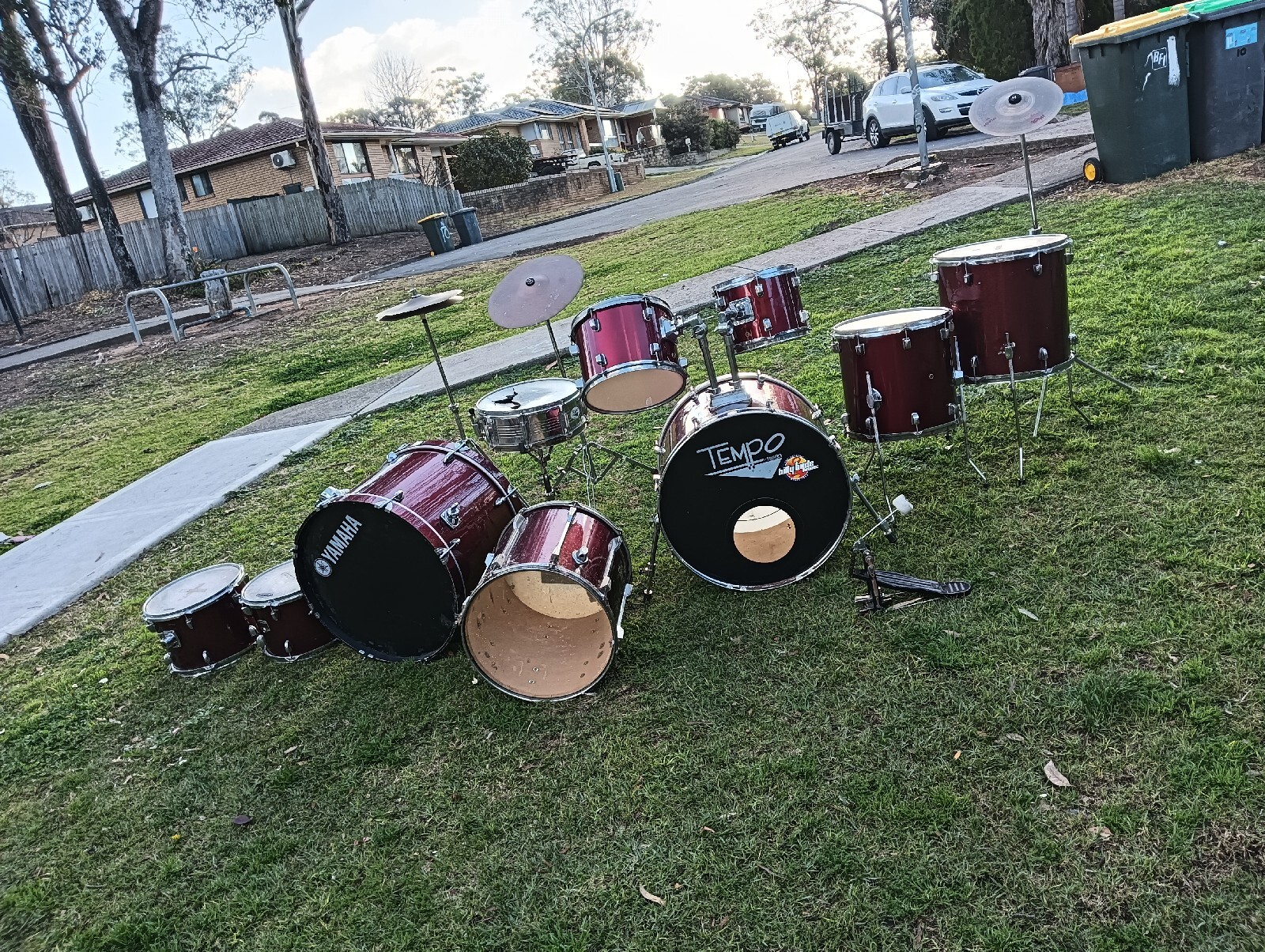 yamaha drum kit eBay