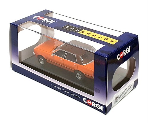 Vanguards 1/43 Scale VA11915 - Ford Cortina Mk4 2.0 Ghia - Signal Orange - Picture 5 of 5