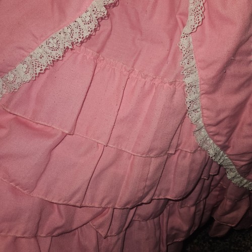 Poizen Industries vintage pink lolita dress gothic lace SMALL rare cosplay anime - Picture 23 of 24