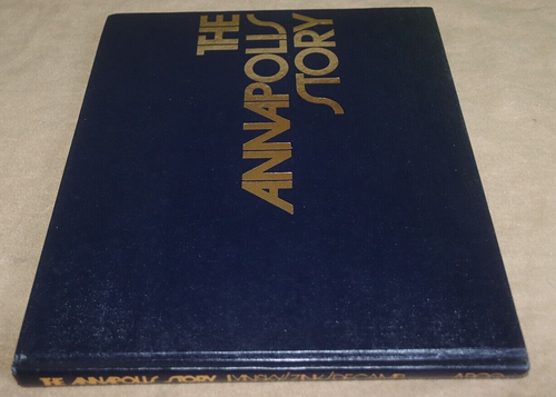 1974 The Blue and Gold THE ANNAPOLIS STORY by Graydon DeCamp First Edition HC/DJ - 第 3/13 張圖片