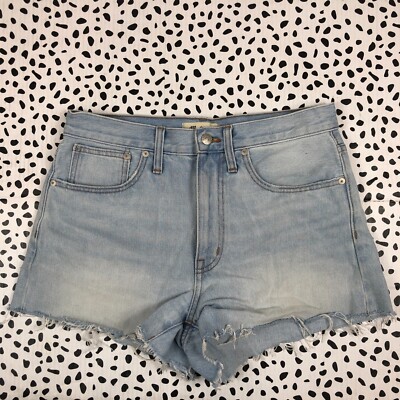 MADEWELL Women's Relaxed Denim Shorts Essen Wash W 27 ND178