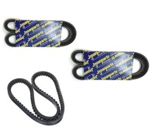 FAN , A/C,  P/S BELT KIT  FOR MITUSBISHI SHOGUN PAJERO 2.5TD 4D56 UP TO 06/1993