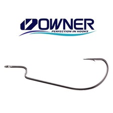 OWNER Offset 7/0 Oversize Worm Hooks #5110-171 5 Hook Packs (2 Packs)    i15