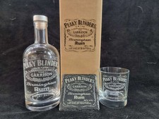Peaky Blinders Rum decanter box sets can be personalised