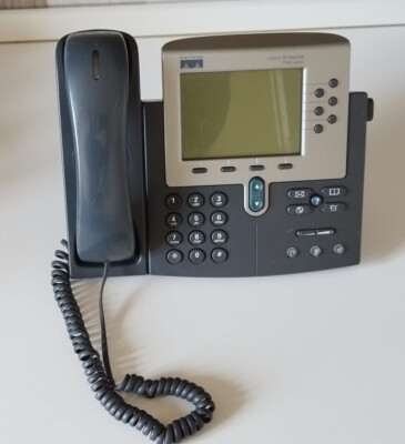 x 2 TELEFONE VOIP IP PHONE POE CISCO 7960 NETZWERK LAN BUSINESS