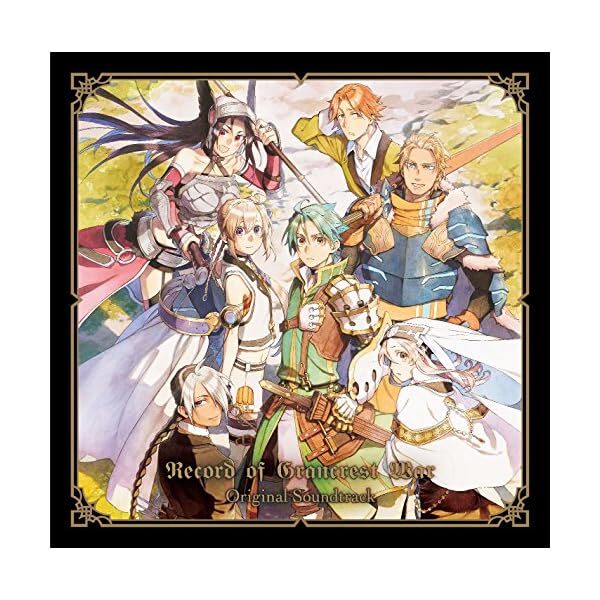 [CD] Record of Grancrest War Original Sound Track Official Collectible Japan
