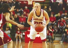 LINDSEY MOORE Signed 8.5 x 11 Photo Signed REPRINT Basketball WNBA Nebraska LYNX