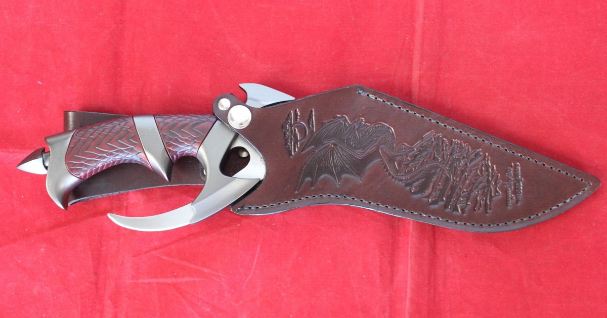 1996 Dragon Lord Gil Hibben Knives UC898 Fantasy Knife w 1996 Dragon Lord Gil Hibben Knives UC898 Fantasy Knife w