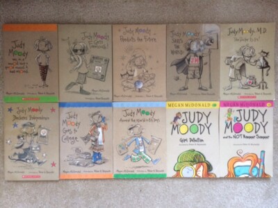 Judy Moody series 1-10 set 1 2 3 4 5 6 7 8 9 10 PB lot McDonald | eBay