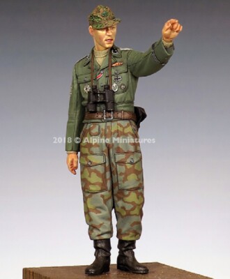 ALPINE MINIATURES WWII WAFFEN SS INFANTERIE OFFIZIER 1944-45 AP35254