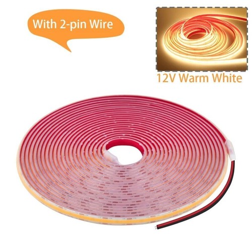Waterproof COB LED Strip Light 24V 5-30m IP68 288LED Flexible Tape High Density - Picture 9 of 21