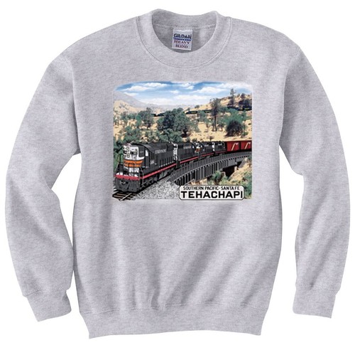 Southern Pacific Vintage Tehachapi Loop Authentic Railroad Sweatshirt ...