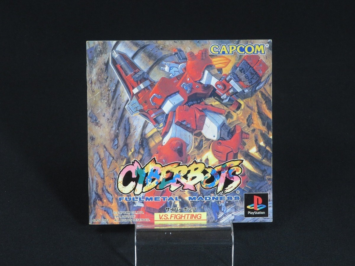 Tested CYBERBOTS Fullmetal Madness SONY Play Station PS1