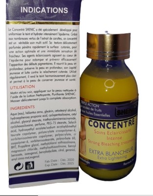 Concentré De Soins Triple Action Extra Blancheur - Raffermit, Préserve La Jeunesse, 100ml