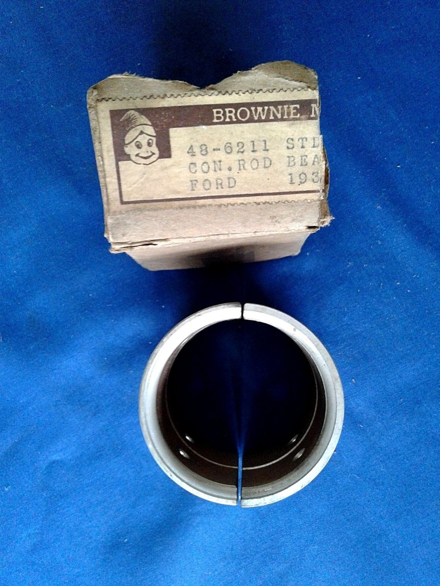 NORS Ford V8 Flathead Rod Bearing # 48-6211 STD Brownie Mfg
