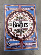 The Beatles - Theory 11 Playing Cards Blue Brand New Sealed Deck