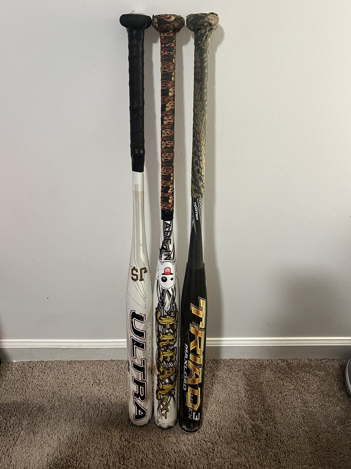 3 Miken Softball Bats eBay