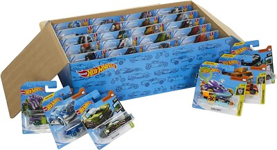 Hot Wheels Set of 50 1:64 Scale Toy Trucks and Cars, Individually