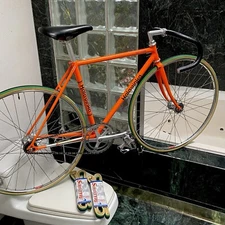 VINTAGE (SIZE 48cm) KALAVINKA SUPER EXHIBITION NJS TRACK BIKE - JAPAN - SUGINO