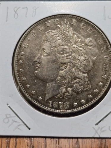 1878 8TF Morgan Silver Dollar VAM? XF H31
