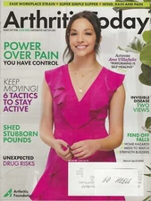 Arthritis Today Magazine March/April 2020 ANA VILLAFANE Actress Self-Healing HTF