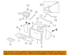 GM OEM Radiator-Baffle Retainer 10121502