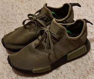 olive adidas trainers