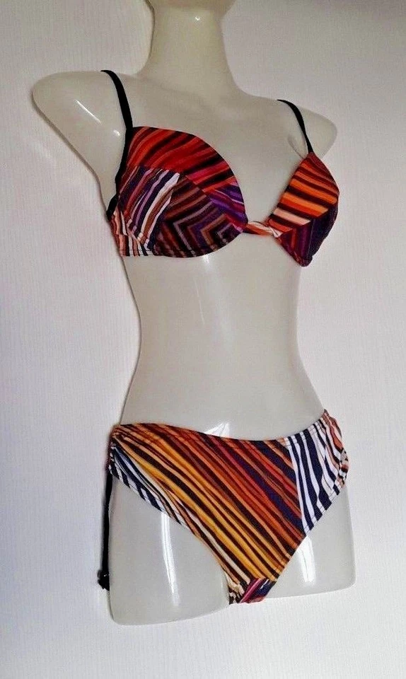 TRIUMPH KIR ROYAL TWU MAILLOT DE BAIN 2 PIÈCES PUSH-UP FR42B-EU40B-UK36B - Photo 2/4