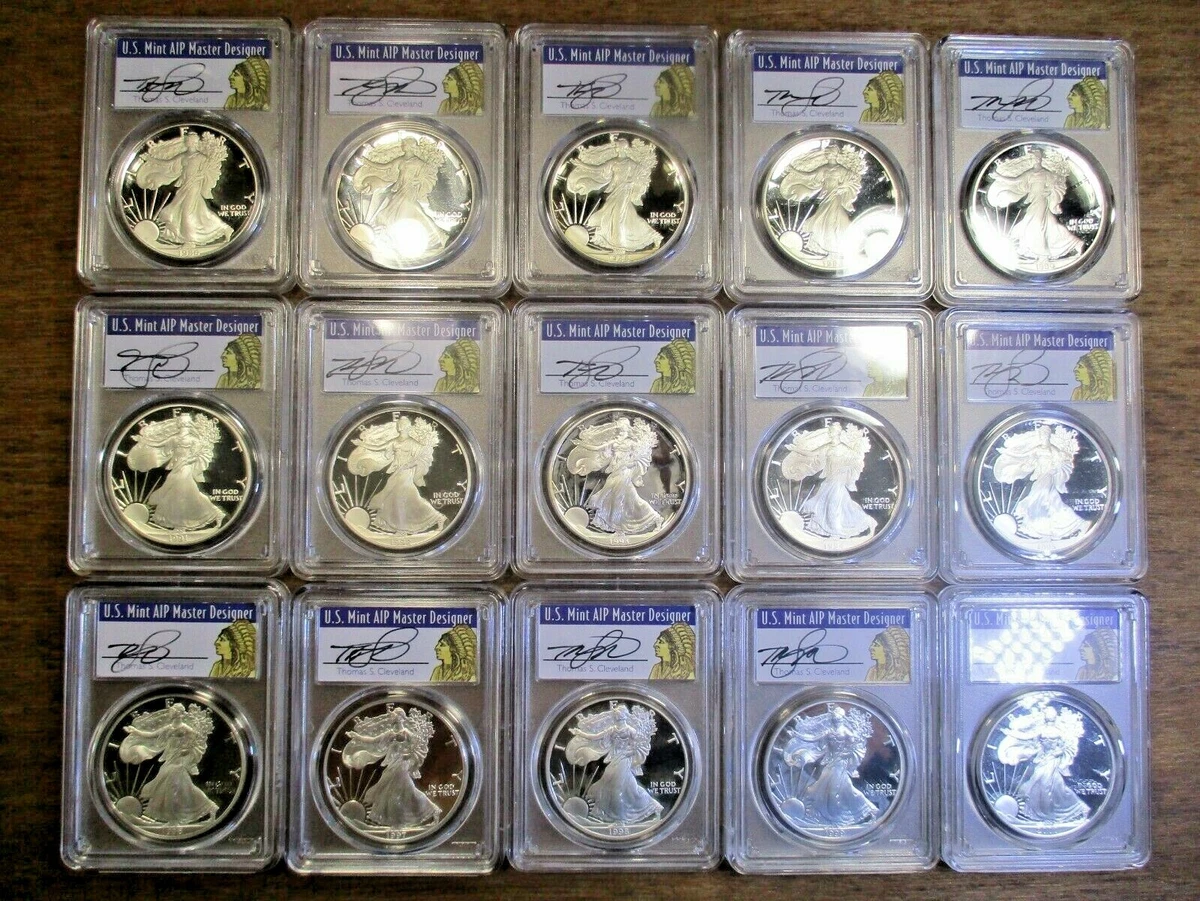 Preços baixos em 1986 moedas de American Silver Eagle Proof | eBay