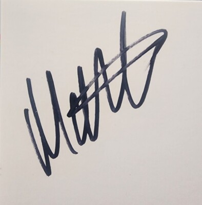 The 1975 Matty Healy, Ross MacDonald Adam Hann Signed Album Vinyl