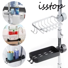 Hanging Faucet Drain Rack Sponge Holder Over Faucet Kitchen Sink Caddy Organizer